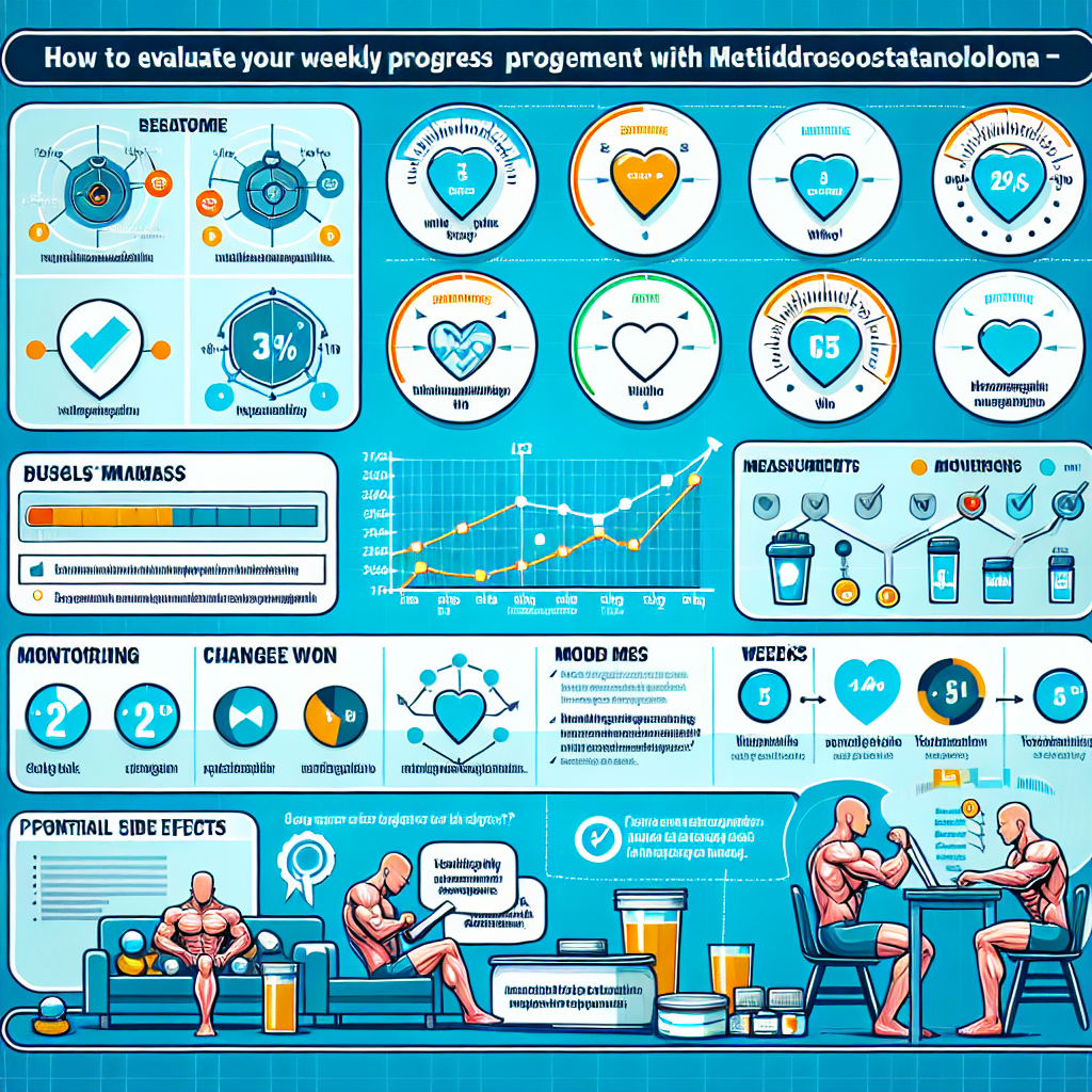 Cómo evaluar tus progresos semanales con Metildrostanolona