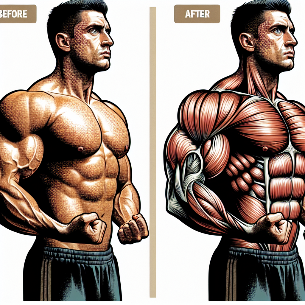 Qué cambios esperar en el tono muscular con Esteroides inyectables