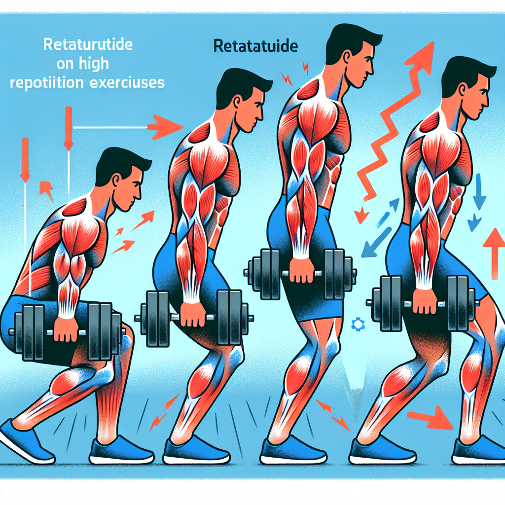 Cómo influye Retatrutide en ejercicios con repeticiones altas