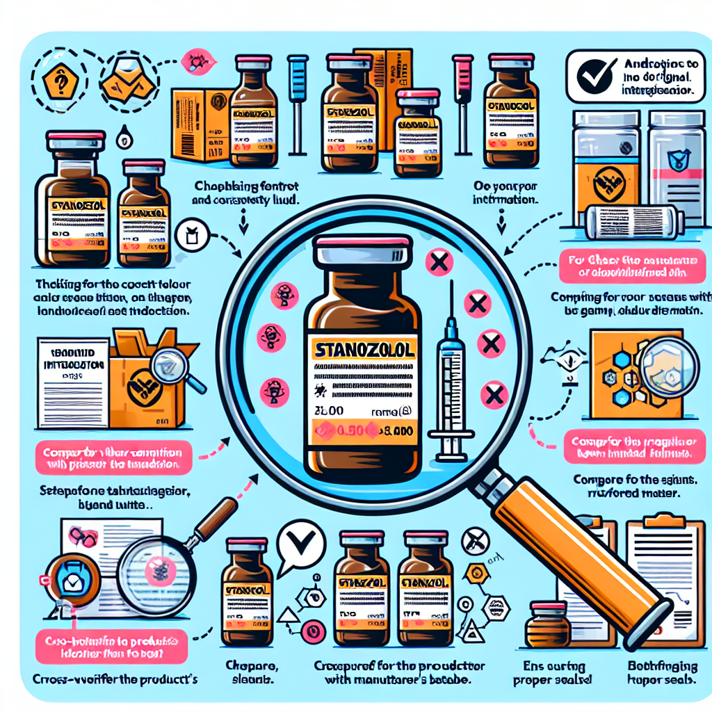 Cómo saber si tu Inyección de estanozolol es original