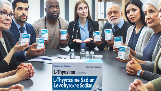 L-Thyroxine Sodium/Levothyroxine Sodium (LT4 sodium) en usuarios mayores de 40 años