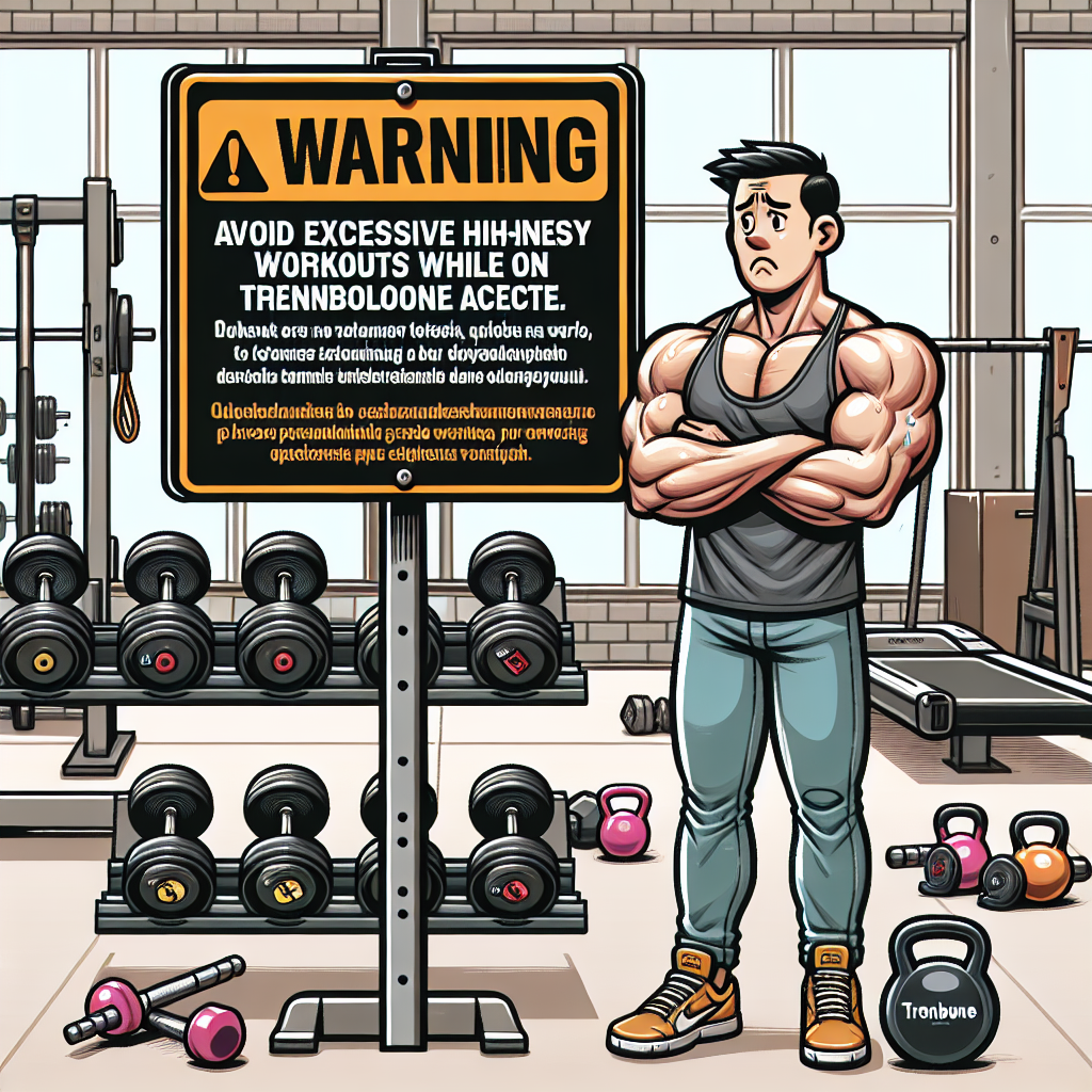 Qué formas de entrenamiento evitar con Acetato de trenbolona