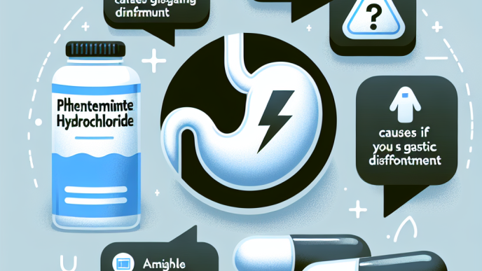 ¿Qué hacer si Phentermine Hydrochlorid causa molestias gástricas?