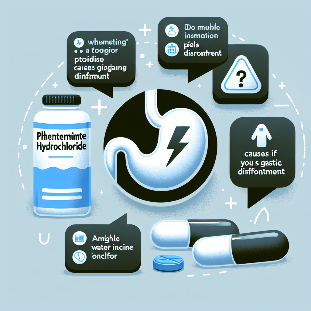 ¿Qué hacer si Phentermine Hydrochlorid causa molestias gástricas?