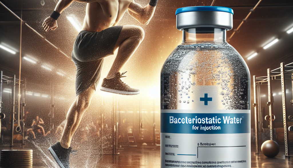 Agua bacteriostática para inyección y ejercicios explosivos: combinación ideal