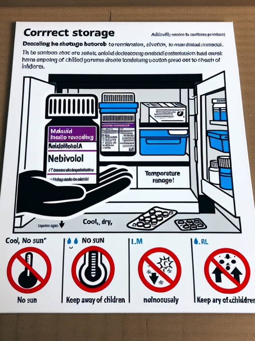 Cómo almacenar correctamente Nebivolol