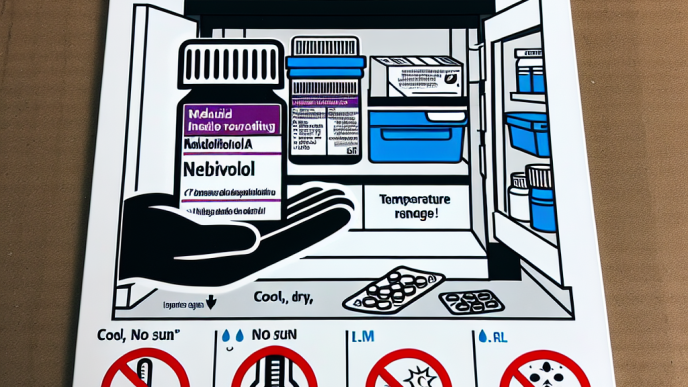 Cómo almacenar correctamente Nebivolol