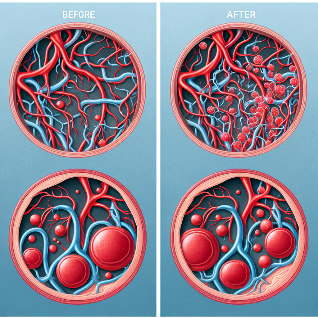 Cómo cambia la vascularización con Vardenafil (Levitra Generic)