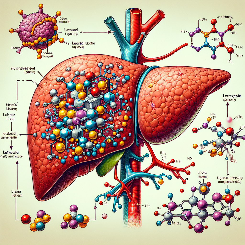 ¿Cómo reacciona el hígado a dosis altas de Letrozol?