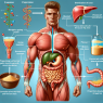 Cómo responde el sistema digestivo a Preparativos para ganar masa muscular