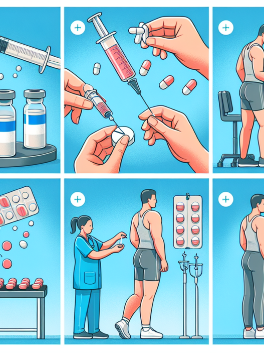 Cómo usar Inyecciones y pastillas para adelgazar en etapas de recuperación post-lesión