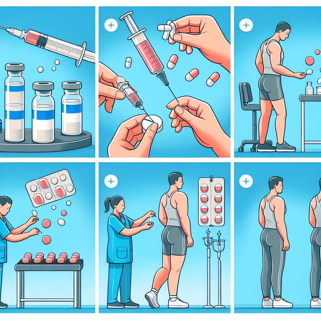 Cómo usar Inyecciones y pastillas para adelgazar en etapas de recuperación post-lesión