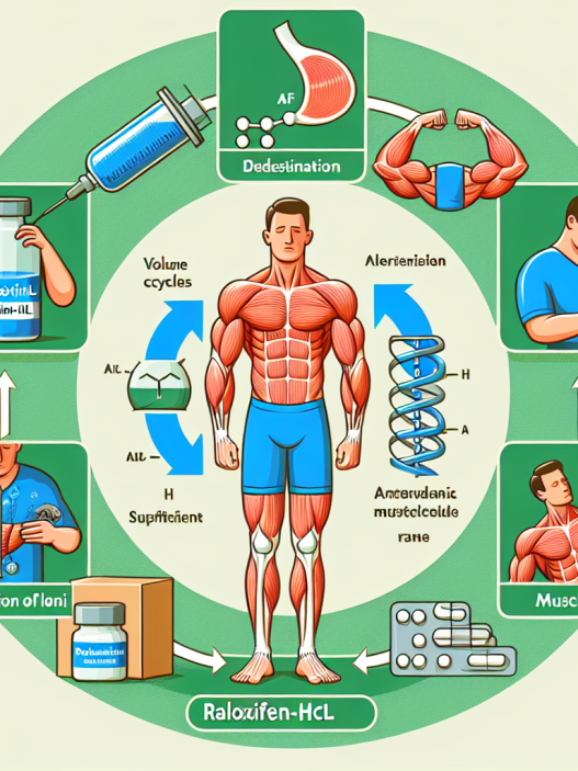 El rol de Raloxifen-HCl en ciclos de volumen