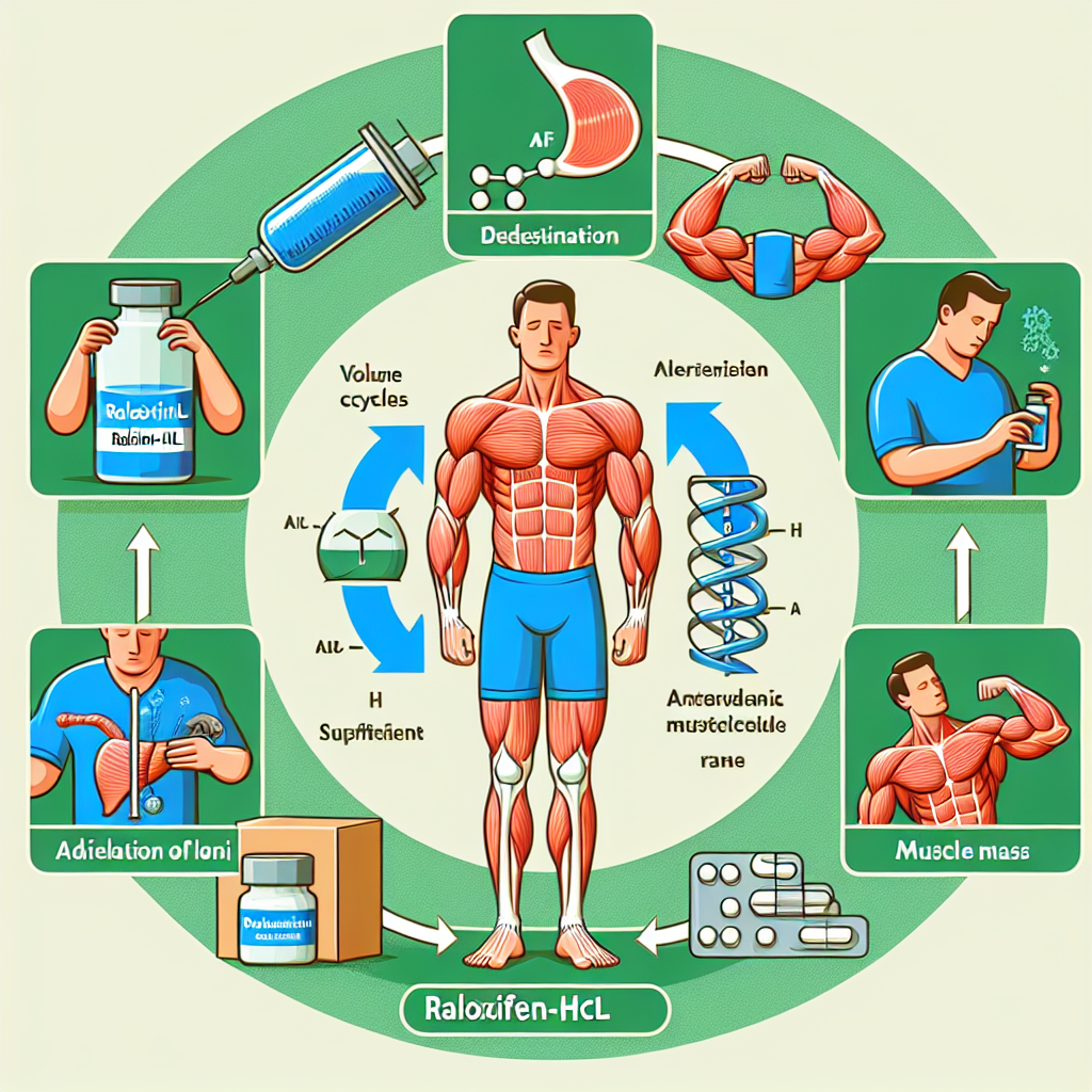 El rol de Raloxifen-HCl en ciclos de volumen