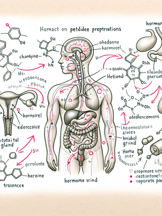 Qué cambios hormonales provoca Preparados de péptidos