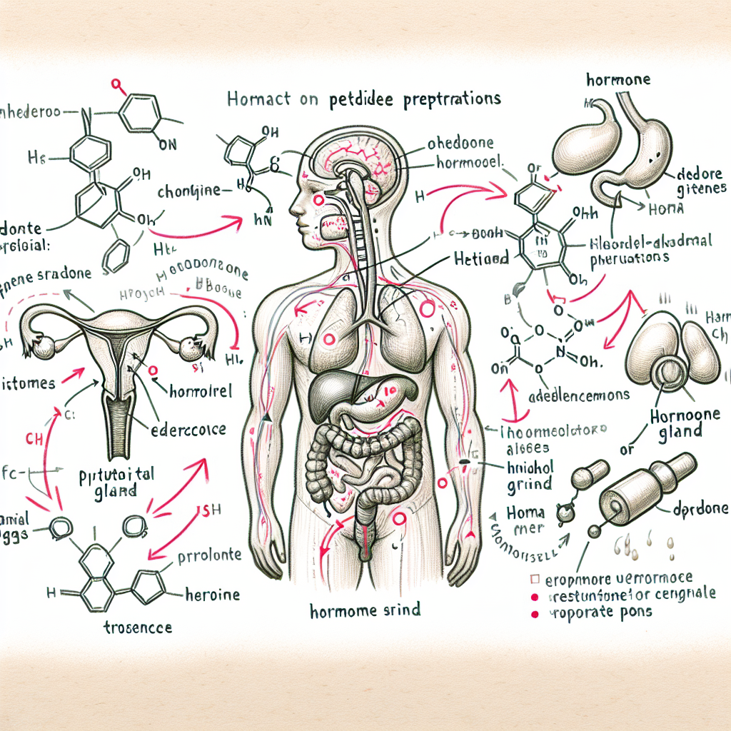 Qué cambios hormonales provoca Preparados de péptidos