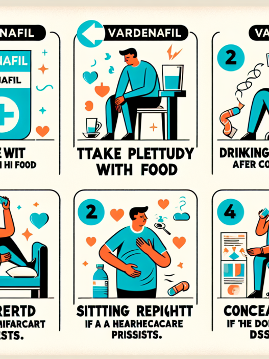 ¿Qué hacer si Vardenafil (Levitra Generic) causa molestias gástricas?