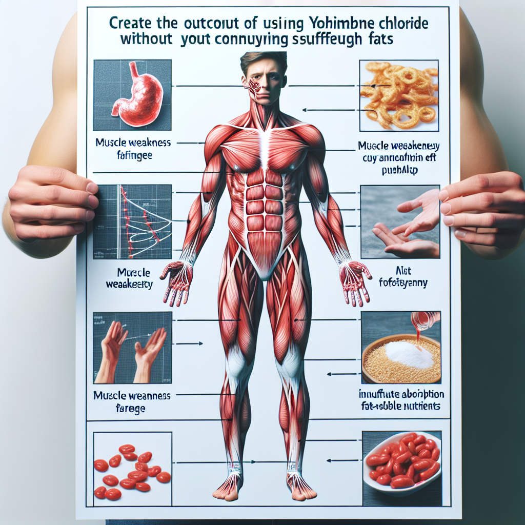 Qué sucede si usas Yohimbine chlorine sin consumir grasas suficientes