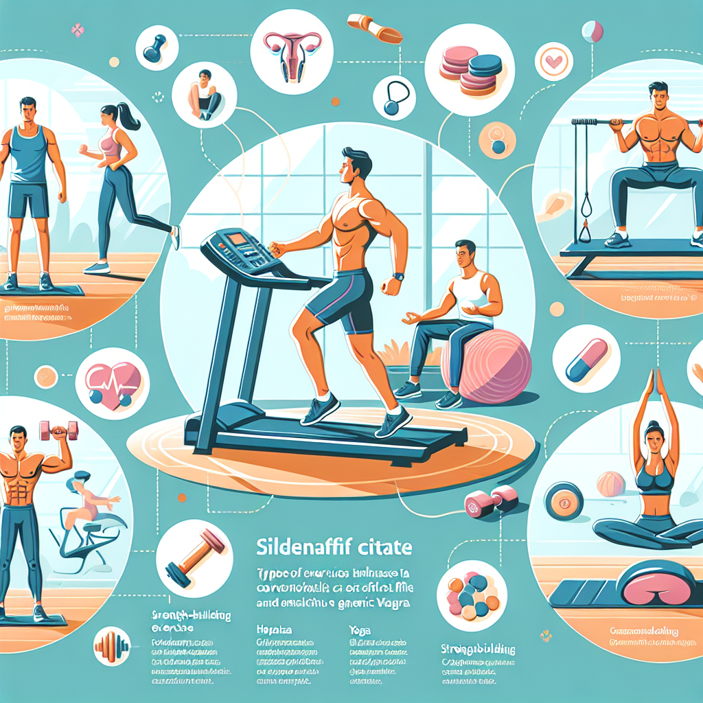 Qué tipo de ejercicios mejoran el efecto de Sildenafil Citrate (Viagra generic)