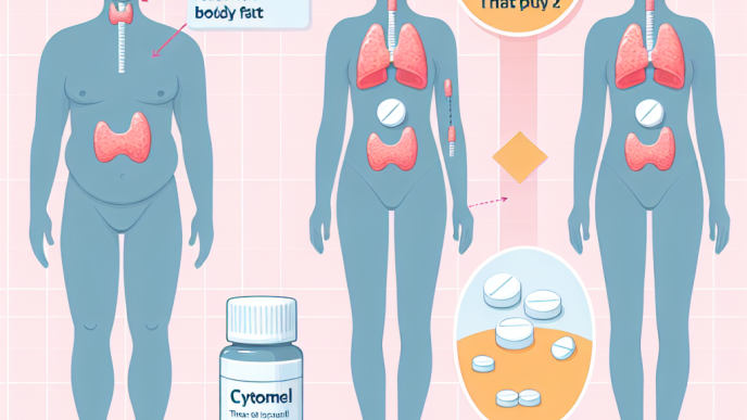 Qué tipo de grasa corporal se reduce con Cytomel