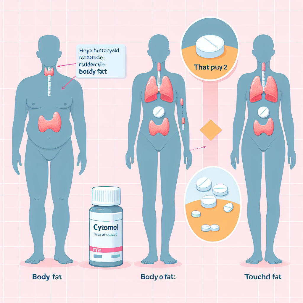Qué tipo de grasa corporal se reduce con Cytomel
