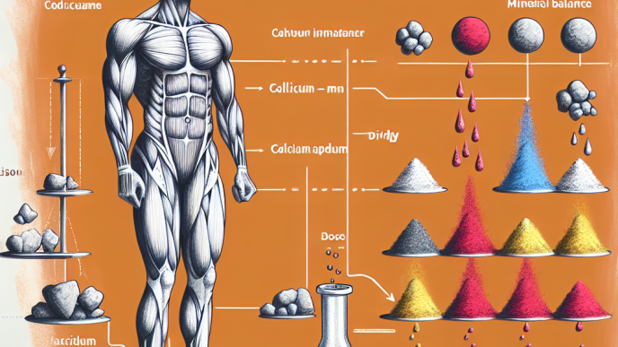 Cómo afecta Cursos de esteroides para secado y modelado corporal (aumento de masa magra) al equilibrio mineral