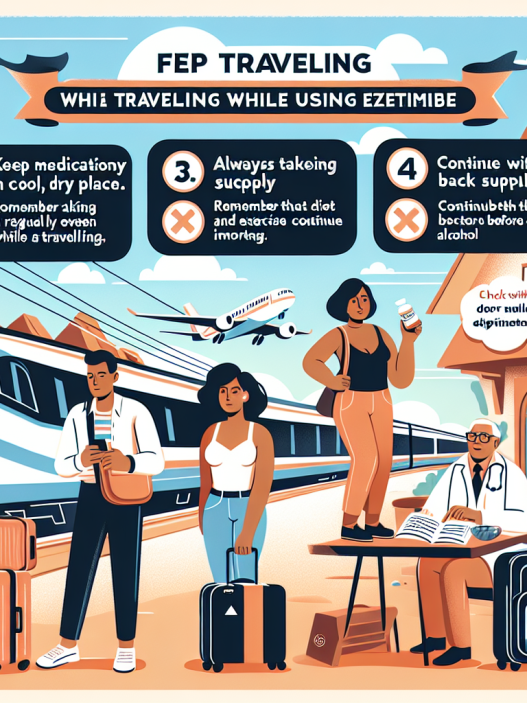 Consejos para viajar mientras usas Ezetimiba