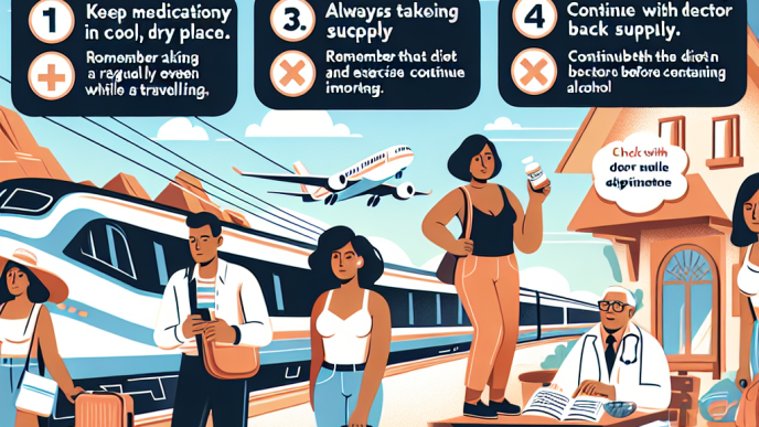 Consejos para viajar mientras usas Ezetimiba