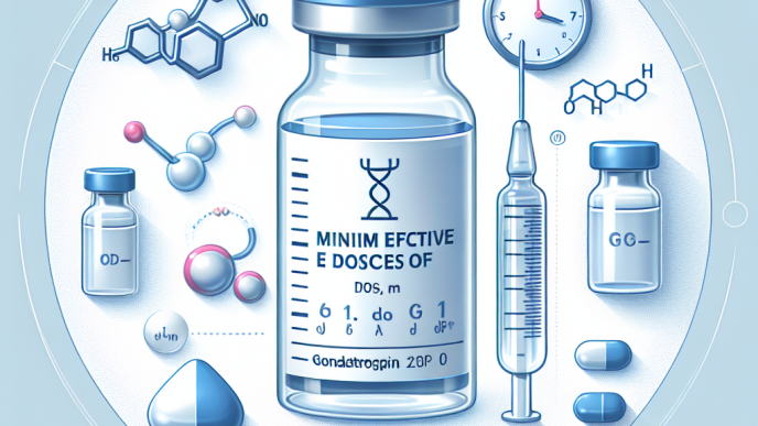 Dosis mínimas efectivas de Gonadotropina