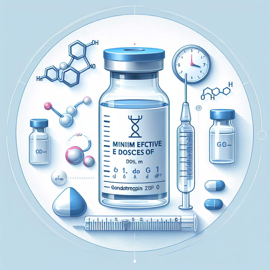 Dosis mínimas efectivas de Gonadotropina