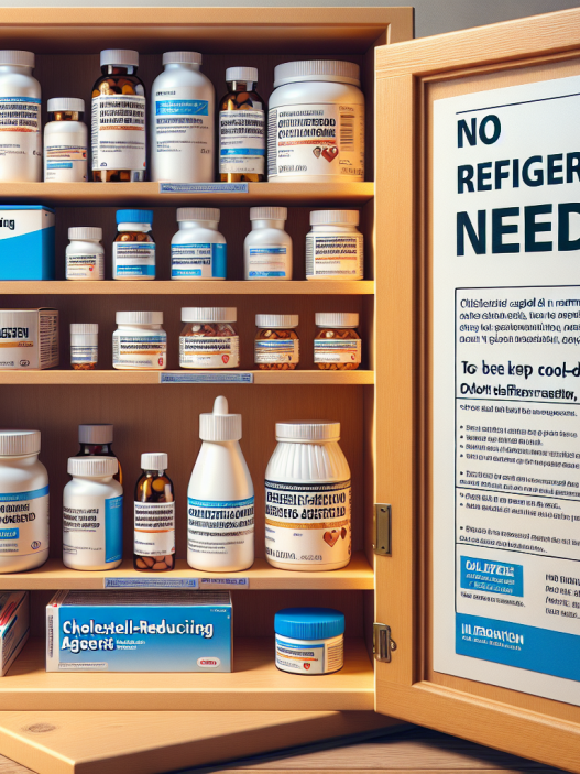 ¿Es necesario refrigerar Colesterol - agentes reductores?