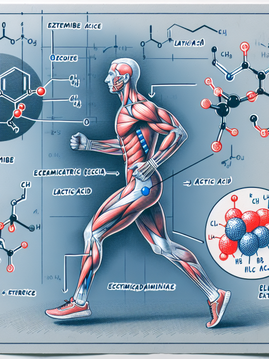 Ezetimiba y ácido láctico: relación en el esfuerzo