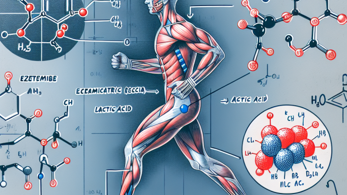 Ezetimiba y ácido láctico: relación en el esfuerzo