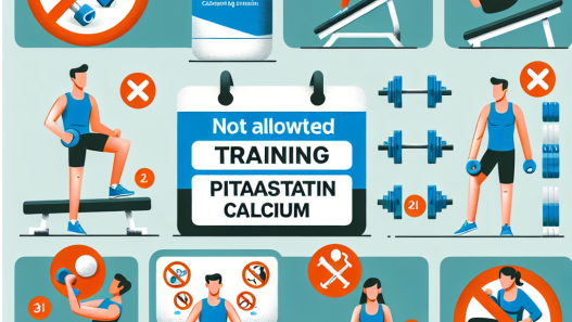Qué formas de entrenamiento evitar con Pitavastatina cálcica