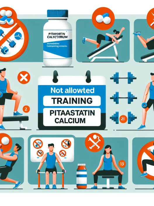 Qué formas de entrenamiento evitar con Pitavastatina cálcica