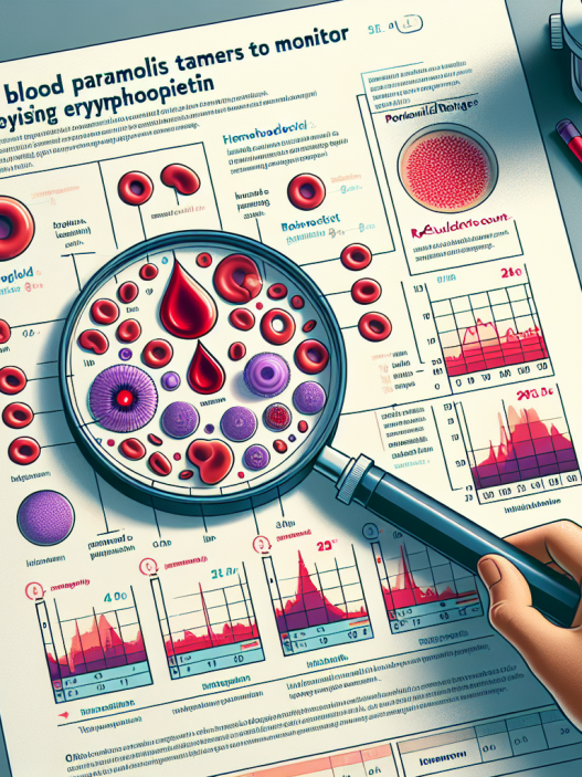 Qué parámetros vigilar en sangre al usar Erythropoietin