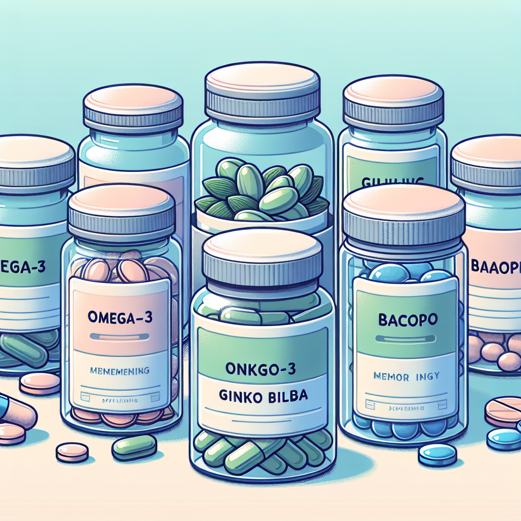 Suplementos que potencian el efecto de Apoyo al cerebro y la memoria