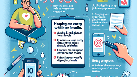 Qué hacer si sientes bajón de energía con Insulina