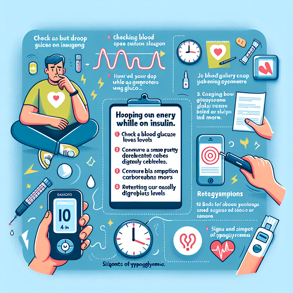 Qué hacer si sientes bajón de energía con Insulina