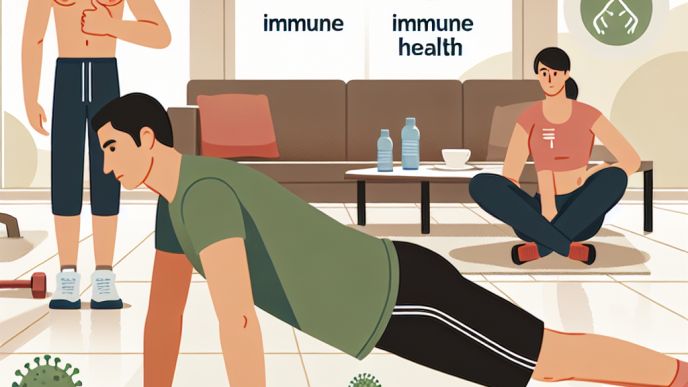 Qué rutina de empuje y tracción va mejor con Salud inmunológica