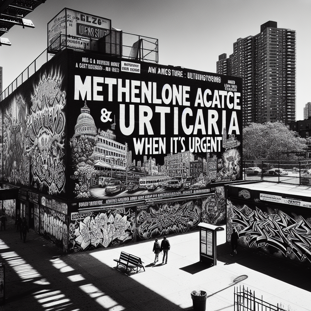 Acetato de metenolona y urticaria: cuándo es urgente